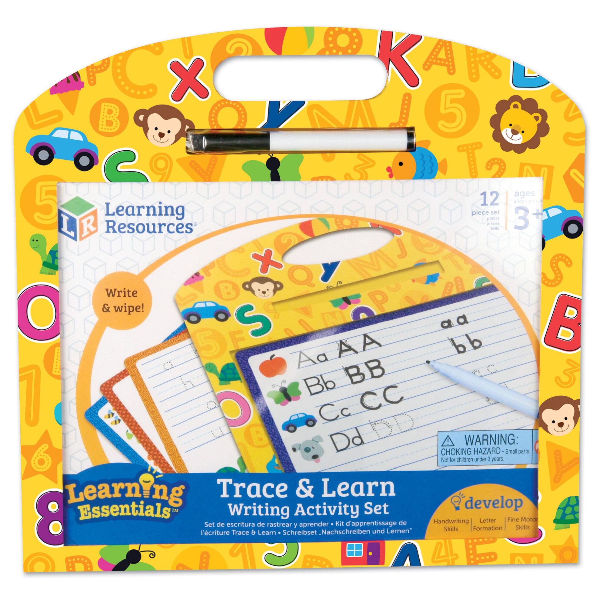 Learning Resources Trace 'n Learn Writing Activity Set